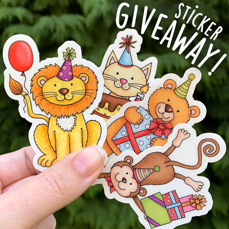 Event Giveaway Stickers